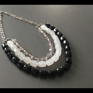Elegant Beaded 3 layer Necklace